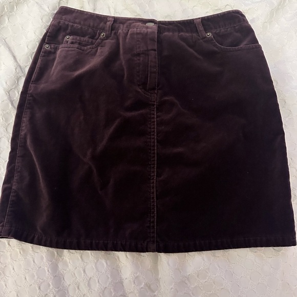Moda International Mini Skirt - Deep Brown - Picture 1 of 5